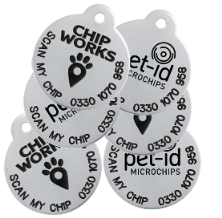 Steel collar tags